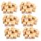 6 Packs: 6 Packs 25 ct. (900 total) Teacher Created Resources STEM Basics Wooden Cubes